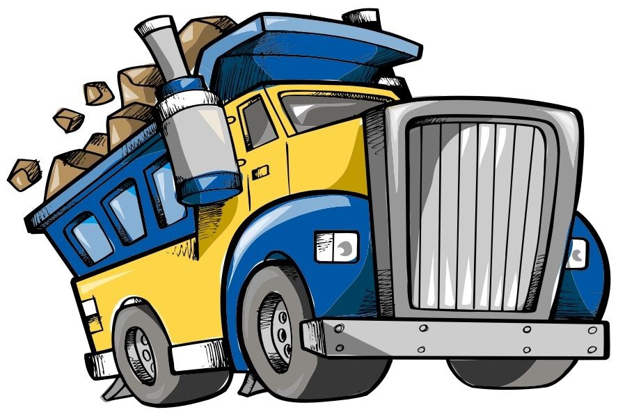 Velké auto samolepka na zeď