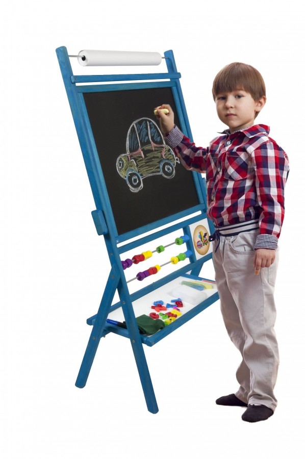 Dětská magnetická tabule modrá TPB