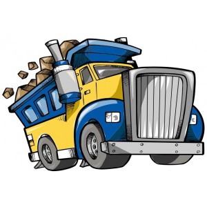 Velké auto samolepka na zeď