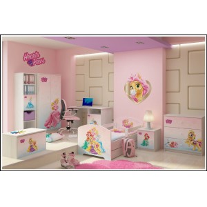 Disney dětská postel Princezny 160x80 cm