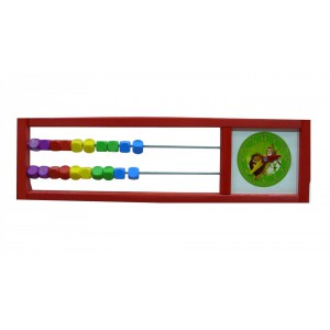 Dětská otočná magnetická tabule 3v1 barevná - výška 89 cm