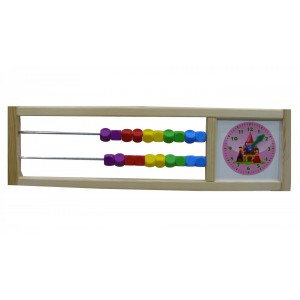 Dětská otočná magnetická tabule 3v1 přírodní - výška 89 cm