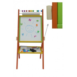 Dětská otočná tabule 4v1 barevná - výška 87 cm