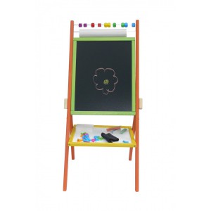 Dětská otočná tabule 4v1 barevná - výška 87 cm