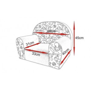 Dětské křesílko Cars