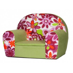 Dětské křesílko Kytičky