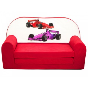 Rozkládací dětská mini pohovka Formule 2