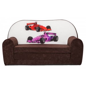 Rozkládací dětská mini pohovka Formule 2