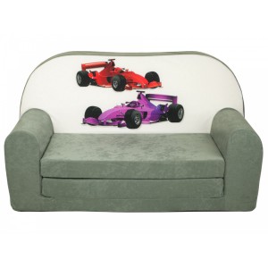 Rozkládací dětská mini pohovka Formule 2