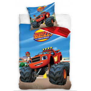 Povlečení do postýlky - Plamínek a Čtyřkoláci Monster Truck