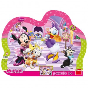 MINNIE & MAZLÍČCI 25 kontura Puzzle