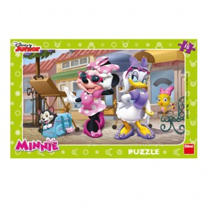 MINNIE NA MONTMARTRU 15 deskové Puzzle