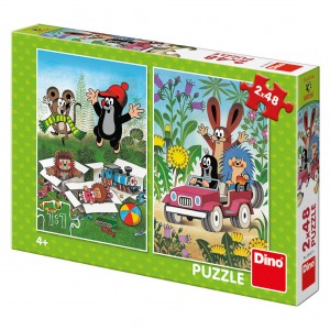 KRTEK SE RADUJE 2x48 Puzzle NOVÉ