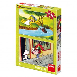 HOLKY Z POHÁDKY 2x48 Puzzle NOVÉ