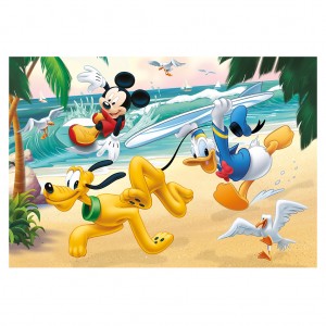 MICKEY SPORTUJE 2x77 Puzzle NOVÉ