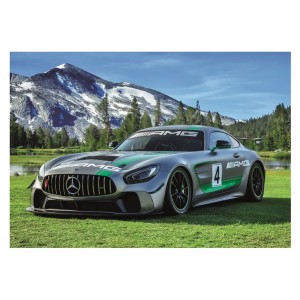 MERCEDES AMG GT V HORÁCH 300 XL Puzzle NOVÉ