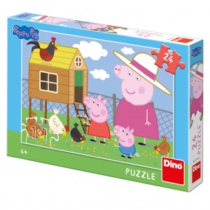 PEPPA PIG: SLEPIČKY 24 Puzzle NOVÉ