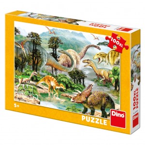 ŽIVOT DINOSAURŮ 100XL Puzzle NOVÉ