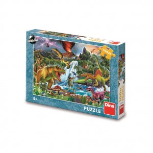 BOJ DINOSAURŮ 100 XL Puzzle