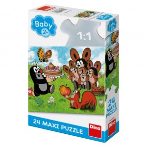 KRTEK: NAROZENINY 24 maxi Puzzle NOVÉ